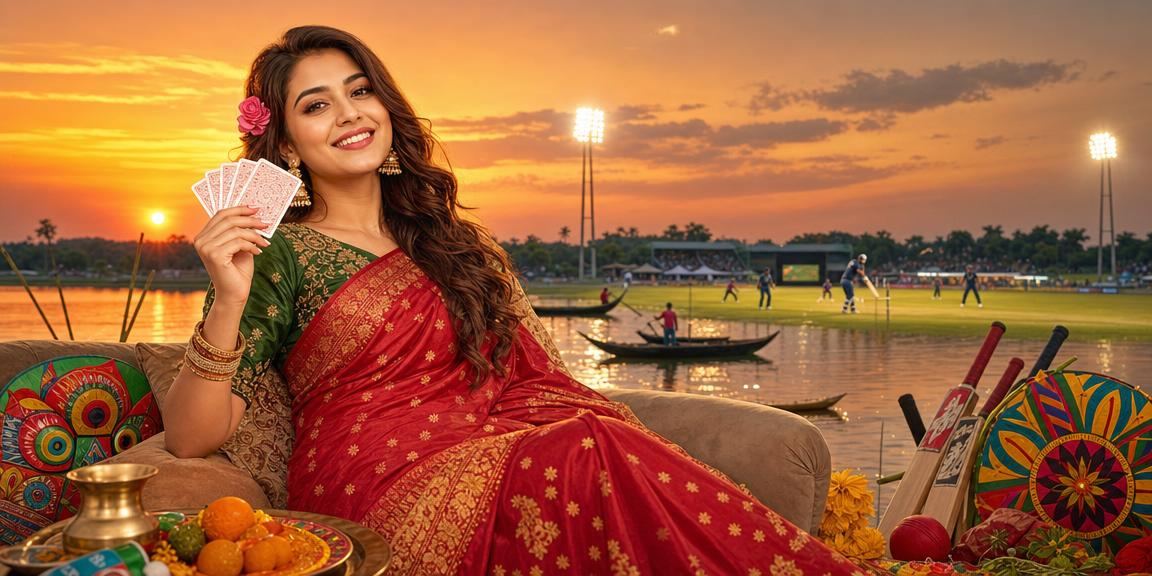 তাঙ্গুয়ার হাওরে ক্রিকেট বাজি মজার স্থান